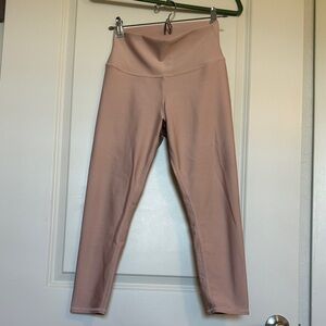 Alo Blush Pink High-Waisted Leggings
